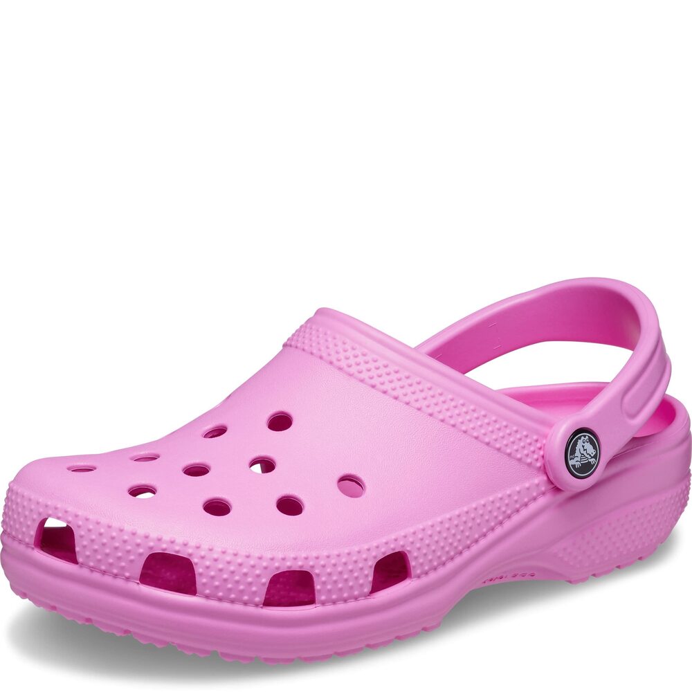 CROCS UNISEX-ADULT CLASSIC CLOGS (BEST SELLERS), TAFFY PINK, 12 MEN/14 WOMEN